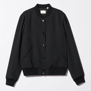 Black Wilfred Poussin Bomber Jacket